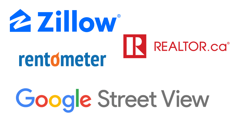 Zillow, MLS, Rentometer, Google Street View Zillow, MLS, Rentometer, Google Street View